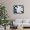 Stupell Industries Joy Peace Love Dove Holly Sprig Canvas Wall Art